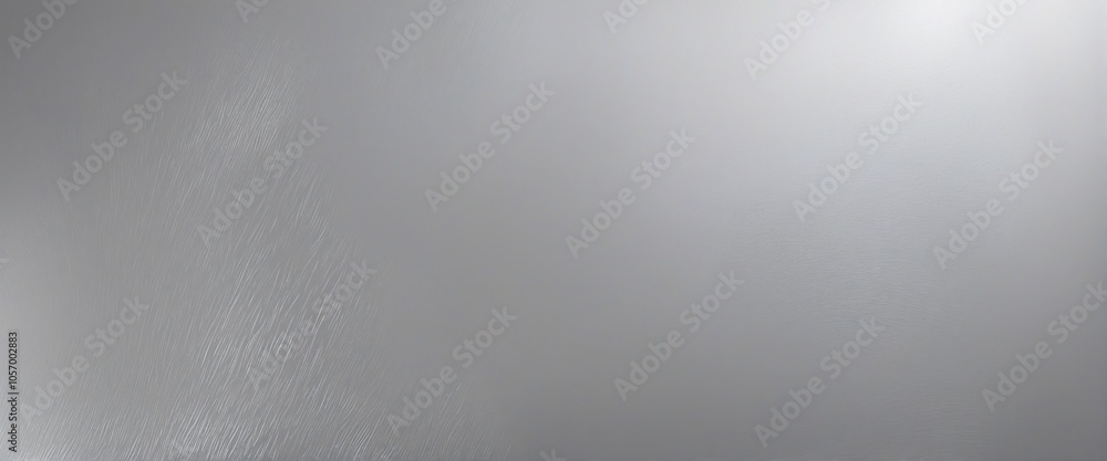 Aufkleber elegant silver gradient abstract background with soft grainy texture