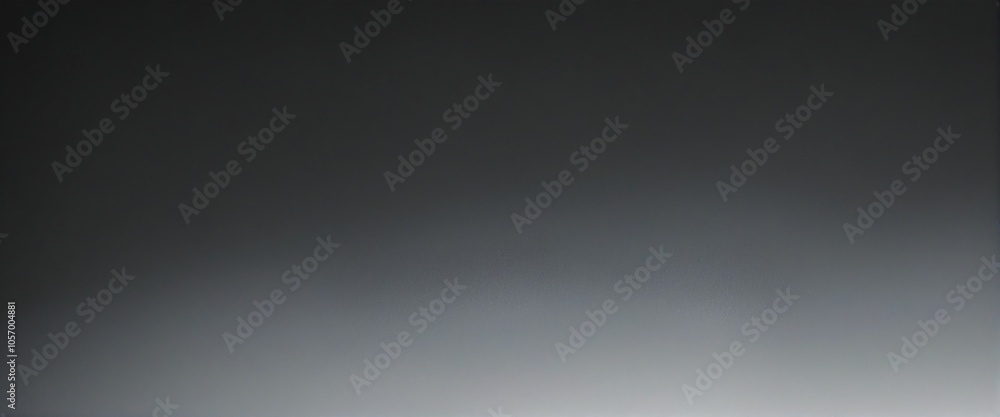 Aufkleber elegant dark monochrome gradient with grey and black noise texture for abstract background design
