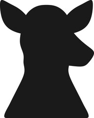 Reindeer Graphic Silhouette 