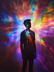 Colorful Rainbow Explosion