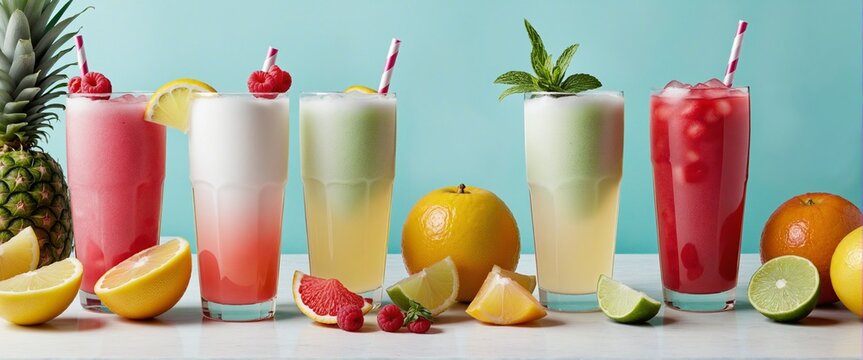 Tropical Sunset Beverage