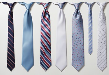 Stylish Father's Day Vector Illustration with Striped Suit and Necktie