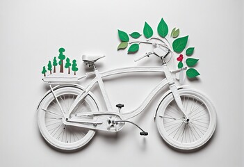 Celebrating World Bicycle Day: Artistic Representation of Bicycle and Earth