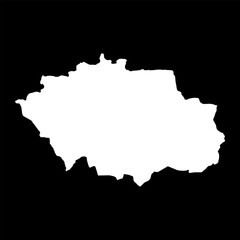 Uvs province map, administrative division of Mongolia. Vector illustration.