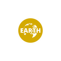 Earth, World icon isolated on transparent background