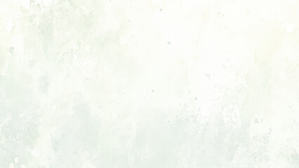 Soft Green Watercolor Background with Text Space.