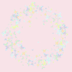 abstract background with flowers