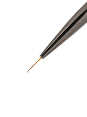 manicure brushes on a white background