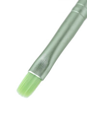 manicure brushes on a white background