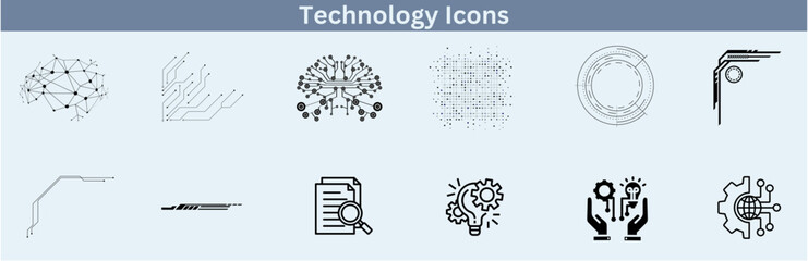 Information Technology has the best solid icon set collection. It includes cloud storage, IT governance, information retrieval, cyber security, data analytics, mobile applicat and vector illustration.