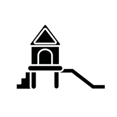 Playground icon flat line symbol set.