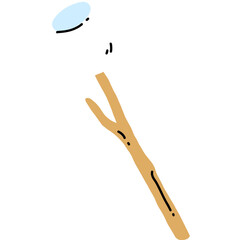 Marshmallow on a Stick