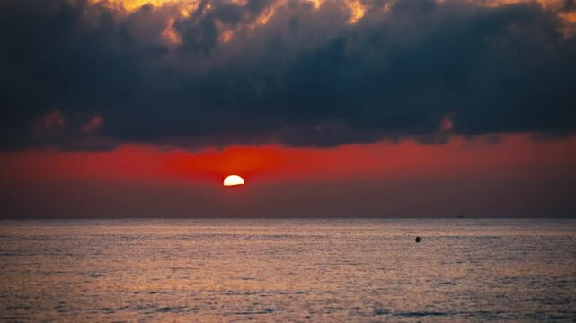Sunrise at Mojacar, Almeria, Spain