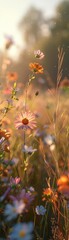 Capture the essence of a remarkable life story in a poetic blend of soft brushstrokes and dreamy colors