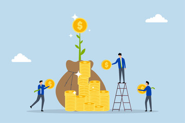 Mutual fund, Individuals invest in mutual funds where their money can grow like a sprout.