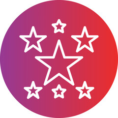 Fototapeta premium Star Icon Style
