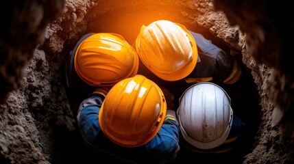 Rescue team working together in an emergency situation, symbolizing the trust and coordination needed in high-pressure environments