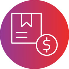 Cash on Delivery Icon Style