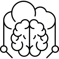 Cloud Machine Learning Icon