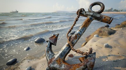 Closeup noblur 3D Model Abstract Art of 3D model of an iron bridge with intricate details on a green background