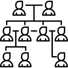 Organizational Chart Icon