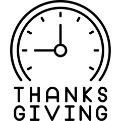 Thanksgiving Timer Icon