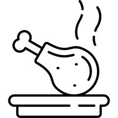 Turkey Leg Icon