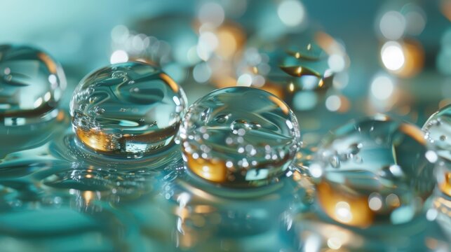 Close-up of cupping therapy glass on skin