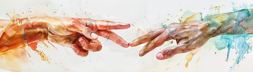 Closeup photograph of multicultural hands exchanging whispers about stock market speculation, with a focus on depicting anxiety and tension through detailed facial expressions