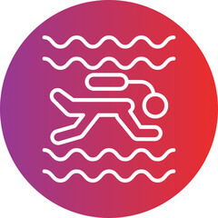 Diving Icon Style