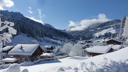 The breathtaking natural scenery, a masterpiece of nature, reveals the beauty of natural scenery. Generative AI