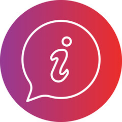 Obraz premium Information Icon Style
