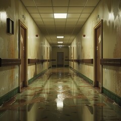  hospital interior hallway, Health Care Costs, Health care