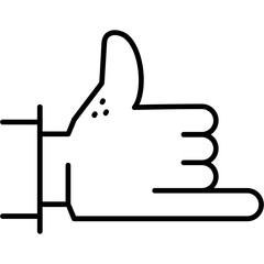 Call Me Hand Icon