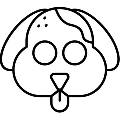 Dog Face Icon
