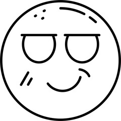Smirking Face Icon