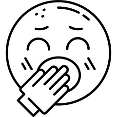 Yawning Face Icon