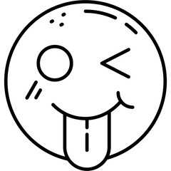 Winking Face Icon