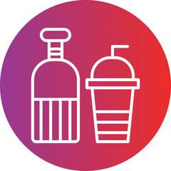 Beverages Icon Style