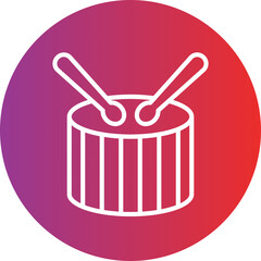 Drum Icon Style