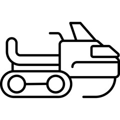 Snowmobile Icon