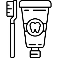 Oral Health Kit Icon