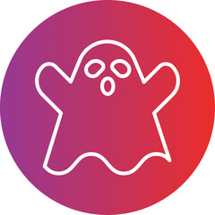 Fototapeta premium Ghost Icon Style