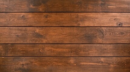 Fototapeta premium Brown Wooden Plank Background Texture Rustic Woodgrain Pattern Natural Material