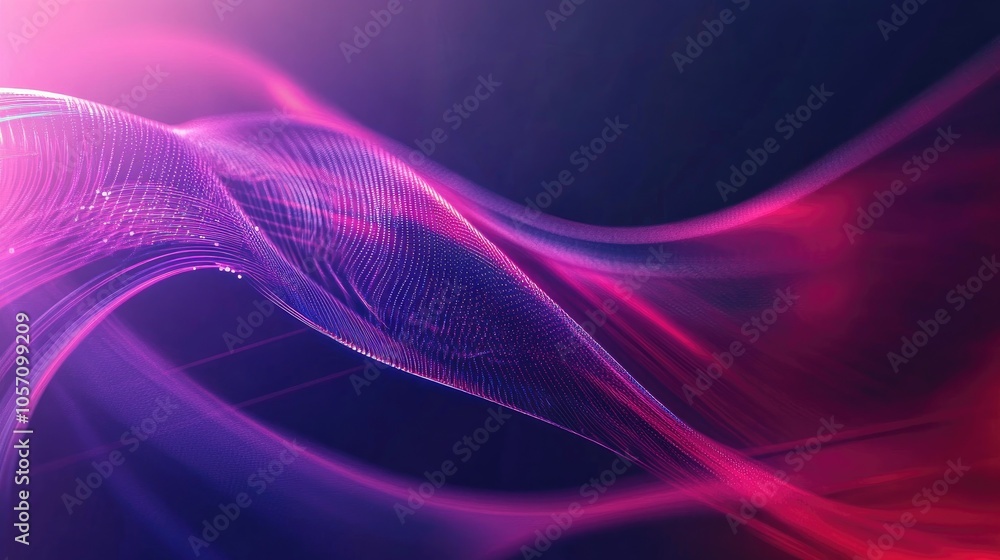 Poster abstract lines creating a futuristic background for global communication and connectivity