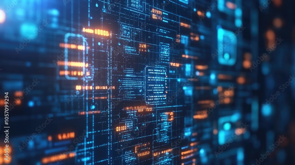 Poster ai powered cybersecurity system for real time monitoring and protection against digital threats