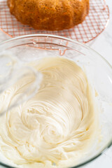 Creamy Bliss: Cream Cheese Buttercream for Carrot Bundt Cake