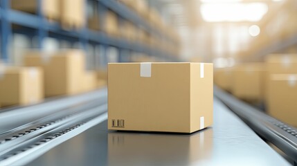 Streamlined warehouse management, automation at play, and a soothing color palette enhance productivity and aesthetics.