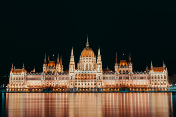 Naklejka premium The Parliament building in Hungary