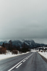 road in the mountains